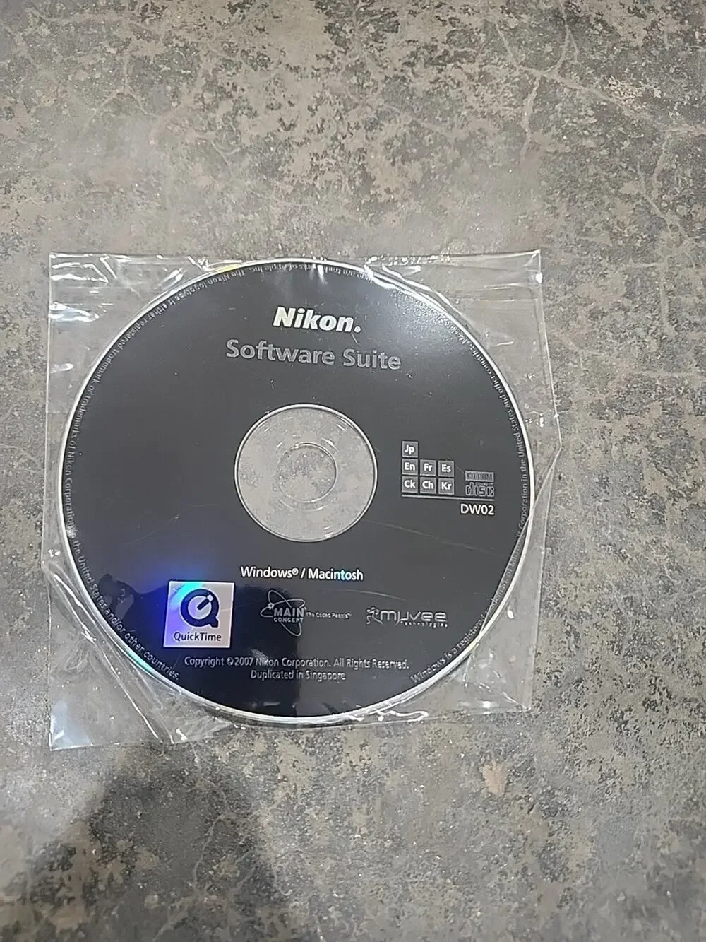 Nikon Coolpix Camera Set Up Software Suite CD DW 02 Windows Mac 2007 New